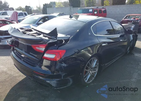 2017 Maserati Quattroporte Gts Gransport z USA, uszkodzony, nr VIN ZAM56PPS4H1236611